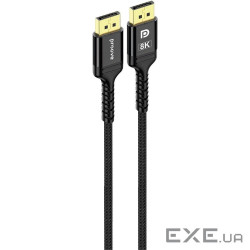 Кабель Proove Playback DP to DP 2m black (DCPD22003601)