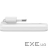 Зарядний пристрій VERBATIM Fold 'n' Go GaN 65W 2xUSB-C, PD3.0 White (32355)