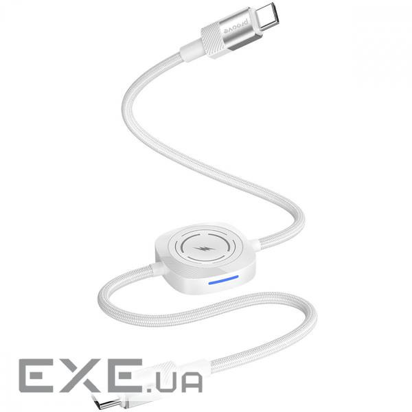 Кабель Proove Multi Charging Type-C to Type-C 60W white (CCMT27002101)