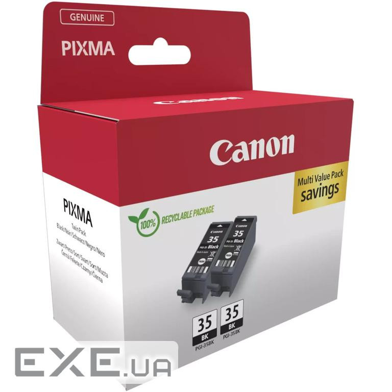 Картридж Canon PGI-35 BK TWIN pack (1509B029)