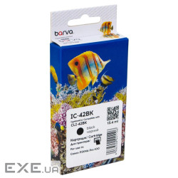 Картридж Barva Canon CLI-42BK (6384B001) 900sh, black (IC-42BK)