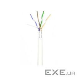 Кабель витая пара FTP 5е OK-Net КПВЭ-ВП (100) FTP, CAT5е, 4х2х0.48, бухта 305м (49577) (ОК49577)