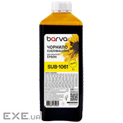 Чорнило Barva Epson 1 л, sublimation, yellow (SUB-1061)