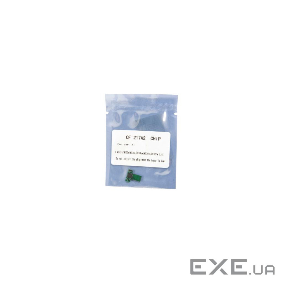 Чип для картриджа HP LJ Pro M102/M130 CF217A Black Foshan (JYD-HCF217A2-6-FSH)
