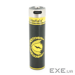 Акумулятор 18650 Li-Ion LiitoKala King-4000, 4000mAh (3800-4000mAh), 3.7V (2.75-4.2V) (USB-King4000)