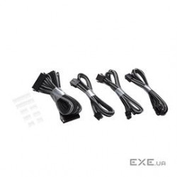Phanteks Cable PH-CB-CMBO_BG Extension Cable Combo 24pin/8pin/8V/8V 500mm Black/Grey Poly Bag
