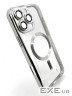 Чeхол-накладка BeCover TPU Chrome Case MagSafe для Apple iPhone 16 Pro Silver (712083)