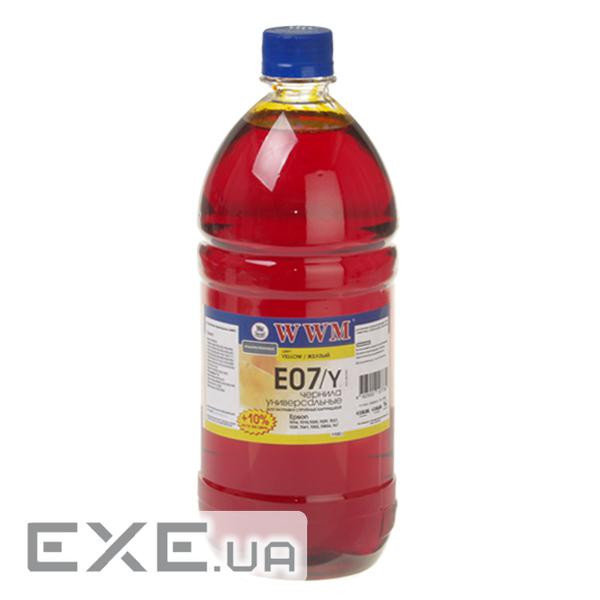 Чорнило WWM Epson Stylus Universal C42/C48/C62 1000г Yellow (E07/Y-4)