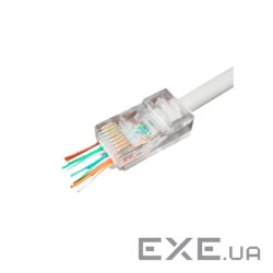 Конектор наскрізний RJ45 Cat.5E (100 шт ) (20030)