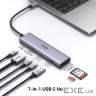 Док-станція USB3.2 Type-C --> HDMI 4K60Hz/2хUSB 3.0/2xUSB-C/SD/TF PD 100 Вт CM511 Ugreen (45521)