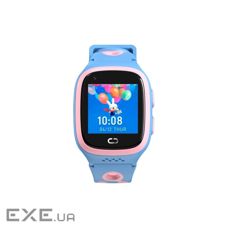 Canyon Kids Watch ZEFIR KW-49 E-SIM 4G GPS WiFi Video Music Games English learning, Pin (CNE-KW49PB)