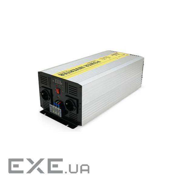Автомобільний інвертор 12V/220V 5000W чиста синусоїда , 2xShuko, 1xUSB Ritar (RSC-5000)