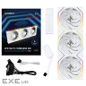 Повітряне охолодження для ПК LIAN LI Uni Fan TL WIRELESS Reverse, 120-3, White (G99.12RTL1W3W.00)
