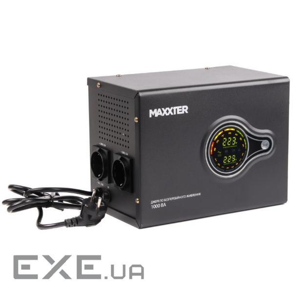 Джерело безперебійного живлення Maxxter MX-HI-PSW1000-01