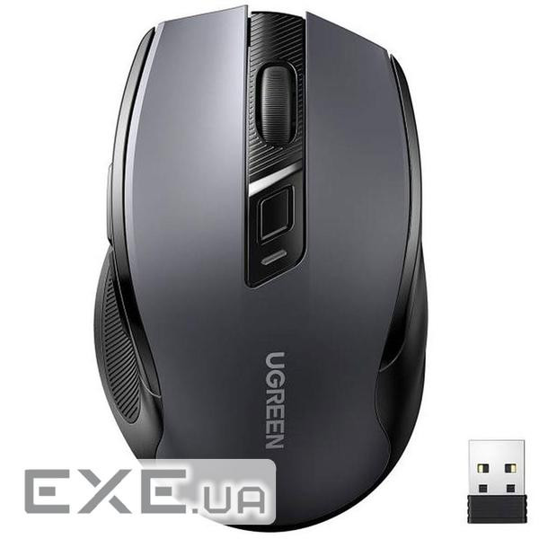 Миша UGREEN MU006 Ergonomic Bluetooth Gray (90855)
