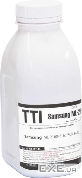 Тонер Samsung ML-2160/2165/SCX-3400/SL-M2020/2070, 45г polyester B TTI (NB-007-45)