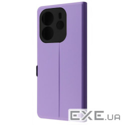Чохол WAVE Flap Case Xiaomi Redmi Note 14 4G light purple (62660 light purple) (62660  light purple)
