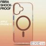 Чохол до мобільного телефона BeCover FIBRA Shock-Proof MagSafe Apple iPhone 17 Deserted (715443)
