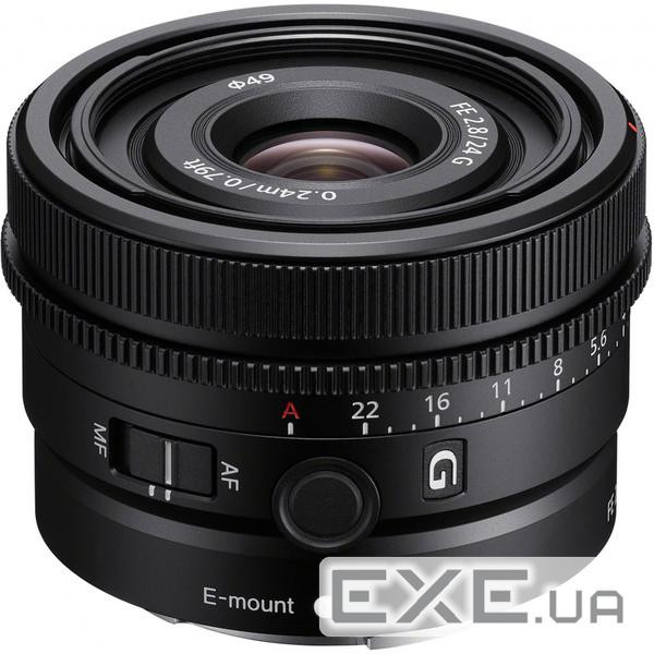 Об'єктив Sony 24mm, f/2.8G для камер NEX (SEL24F28G.SYX)