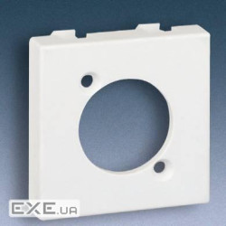 Модуль 45х45мм под установку разъема XLR, белый (K122/9)