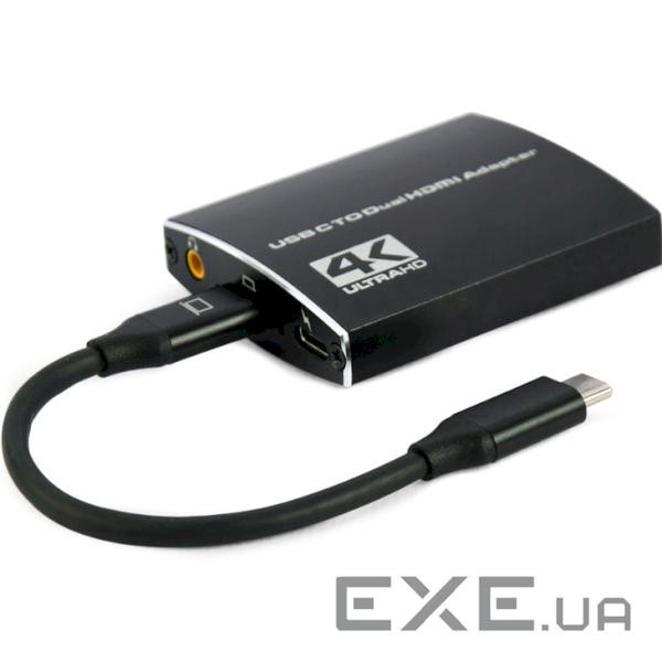 Перехідник USB-C to HDMI 4K 60Hz Cablexpert (A-CM-HDMIF4K)