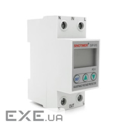 Захисне реле з контролем напруги SVP-915, 40A, 220В, на DIN-рейку, 35х65х85 мм (SVP-915-40A)