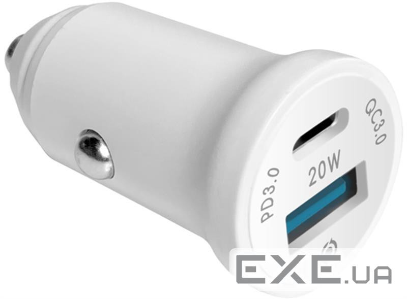 Зарядний пристрій Piko CC-302QP 2USB A+C/20W (1283126509896)