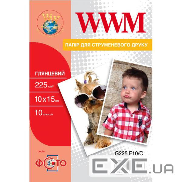 Фотопапір WWM 10x15 (G225.F10/C)