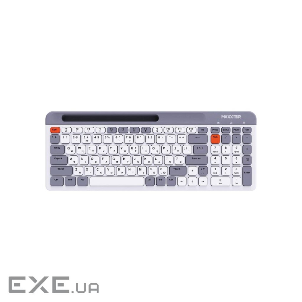 Бездротова клавіатура Maxxter KBW-02G-UA