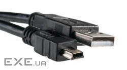 Дата кабель USB 2.0 AM to Mini 5P 1.5m PowerPlant (KD00AS1244)