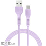 Кабель ACCLAB AL-CBCOLOR-L1PP USB - Lightning (M/M), 1.2 м , Purple (1283126518218)