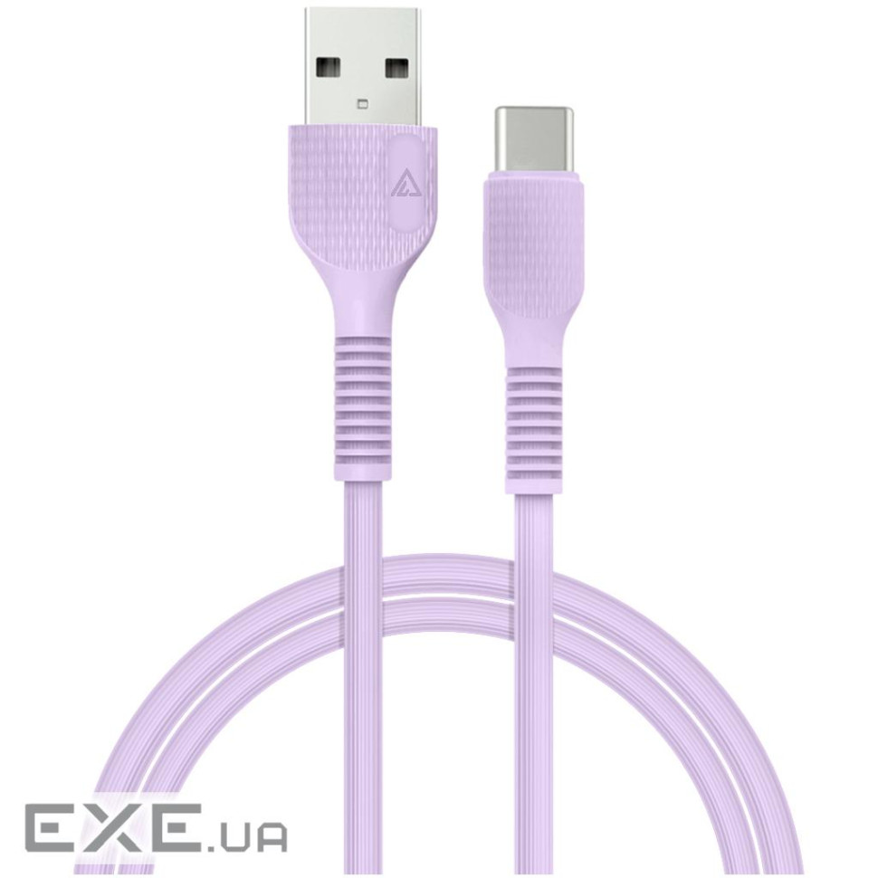 Кабель ACCLAB AL-CBCOLOR-L1PP USB - Lightning (M/M), 1.2 м , Purple (1283126518218)