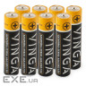 Батарейка AAA LR03 Alkaline 8pcs Blister Vinga (VJABAAA8)