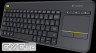 Logitech Keyboard K400 Plus Wireless [DE] black (920-007127)