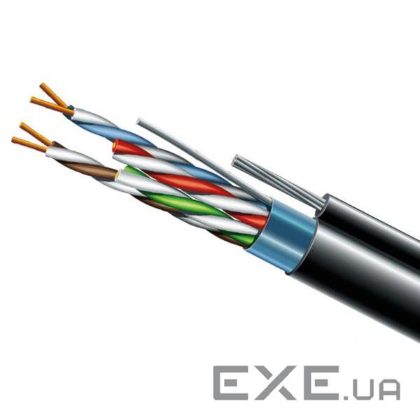 Кабель cat.5e F/UTP PE 4х2х 24 AWG+St.M.(500m) ZZKM 72113