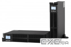 ДБЖ безперервної дії (Online) 2E OD1000RT, 1000VA/900W, RT2U, LCD, USB, 3xSchuko (2E-OD1000RT)