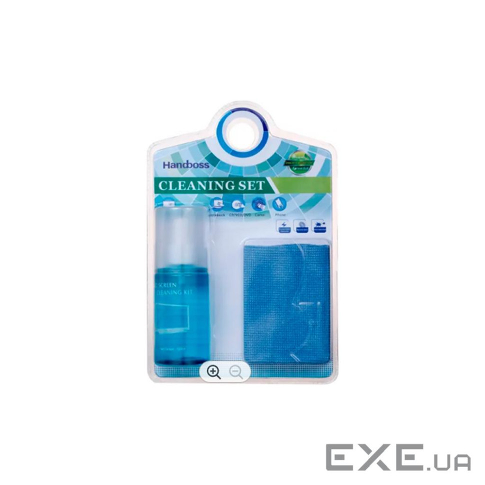 Спрей для очищення HANDBOSS Screen CLeaning SET 2in1 (FH-HB012)