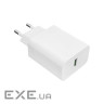 Мережевий зарядний пристрій LogicPower QC3.0 (1USBx3A) АС-011 White (LP9623)