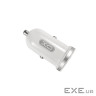 Зарядний пристрій XO 2xUSB 2.1A + cable USB to Lightning white (TZ08-L-WH)