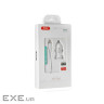 Зарядний пристрій XO 2xUSB 2.1A + cable USB to Lightning white (TZ08-L-WH)