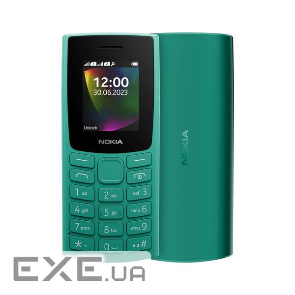 Мобільний телефон Nokia 106 DS 2023 Green (1GF019BPJ1C01) (Nokia 106 2023 DS Green)