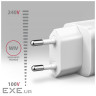 Зарядний пристрій AXAGON 1xUSB QC3.0 + 1xUSB-C PD20W white (ACU-PQ20W)
