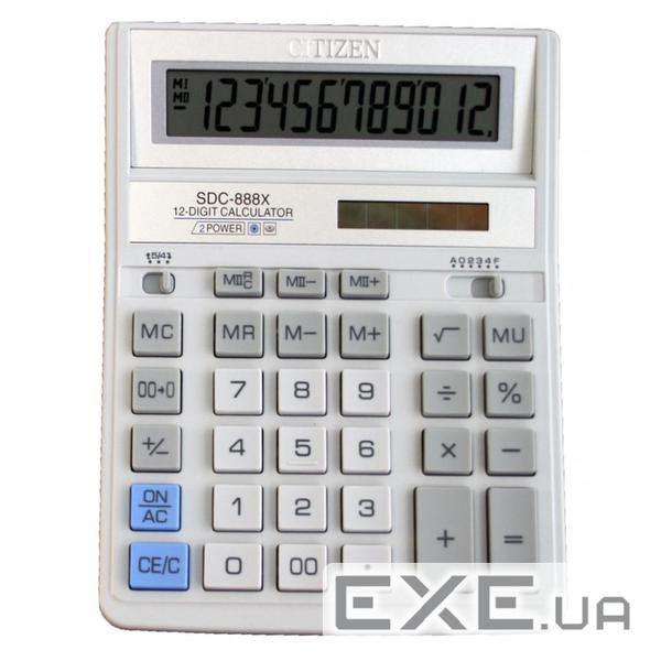 Калькулятор Citizen SDC-888XWH (1303XWH)