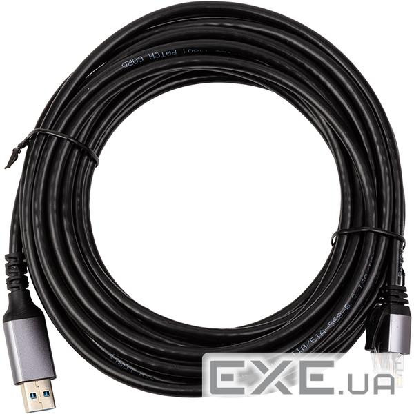 Кабель CAT6 UTP, USB3.0 Type-A - RJ45 7.5m (CA915019)
