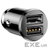 Зарядний пристрій Baseus Grain Car Charger USB-A Black (CCALL-ML01)