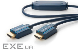 Кабель монітора-сигнальний HDMI M/M 20.0m,HS+HEC+ARC 4K@60Hz Casual 3D,синій (75.03.9085-1) (75.03.9085-1)