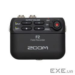 Цифровий диктофон Zoom F2 Black (287177)