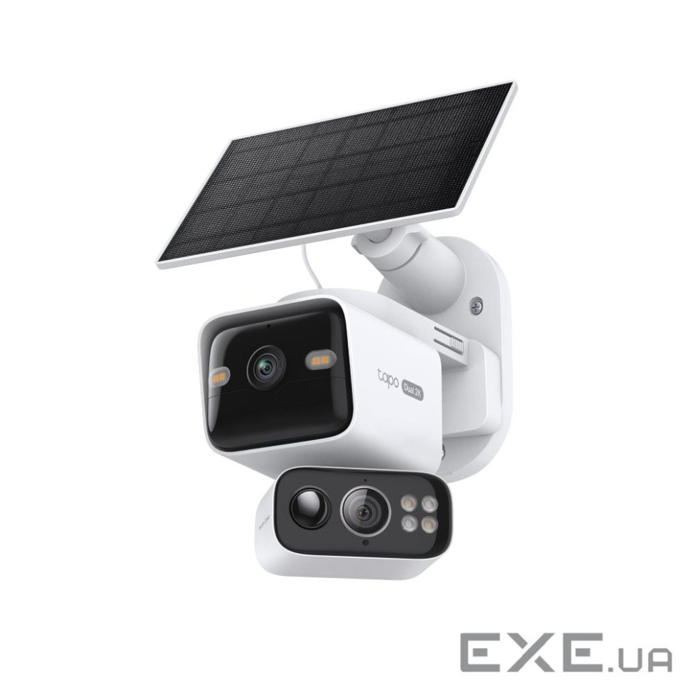 Камера відеоспостереження з двома об"єктивами та с онячною панеллю TP-Link, Tapo C645D KIT TP-LINK
