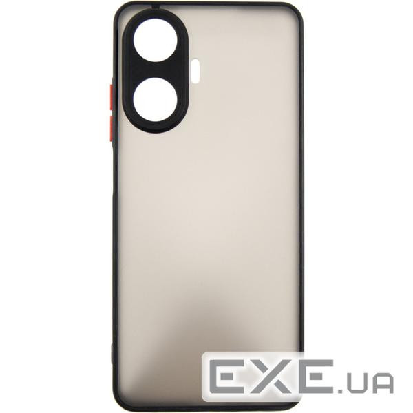 Чохол для мобільного телефону Dengos Matte Realme C55 (black) (DG-TPU-MATT-123)