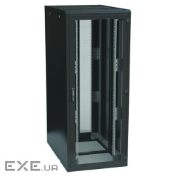 Шафа PREMIUM 19", 42U 800x1200, RAL9005, перфорова ні двері CONTEG RSF-42-80/ (RSF-42-80/120-BLA9-H) CONTEG RSF-42-80/ (